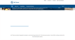 Desktop Screenshot of lntpower.com
